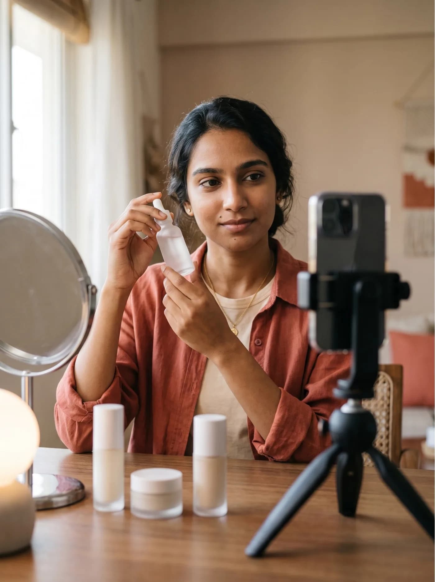 Skincare launch, UGC reel